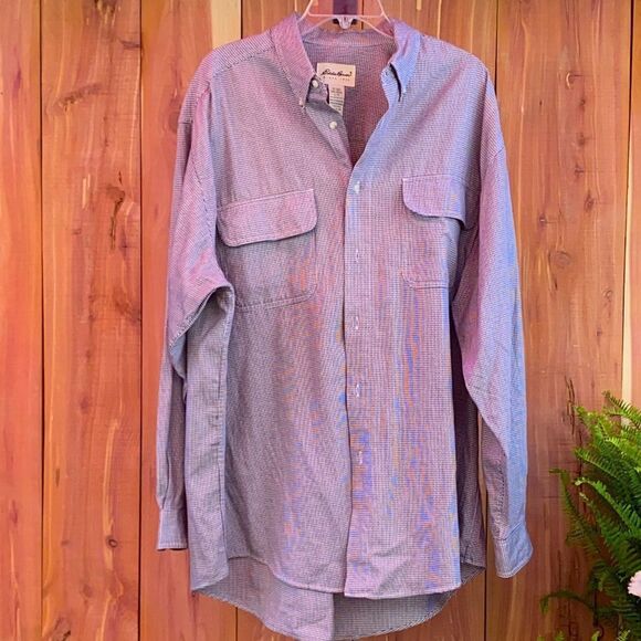 Mens long sleeve shirt size Lg by Eddie Bauer - Picture 1 of 4